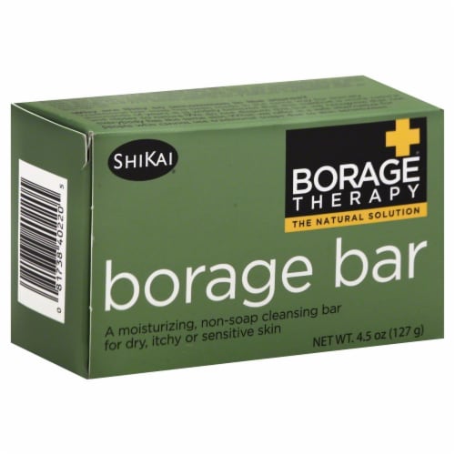 ShiKai Borage Therapy Cleansing Bar Perspective: front