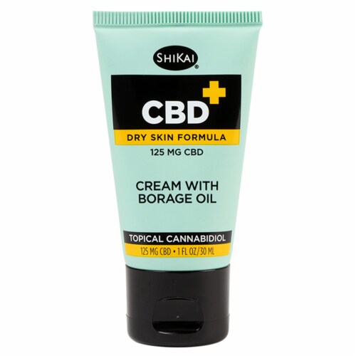 ShiKai® CBD Cream with Borage Oil 125mg Perspective: front