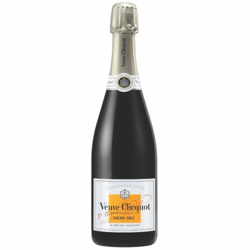 Veuve Clicquot Demi Sec France Champagne Perspective: front