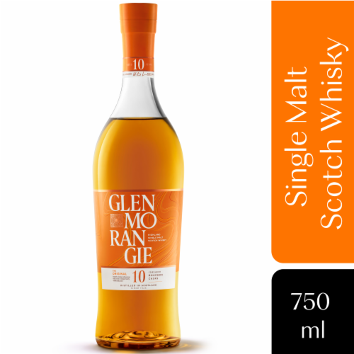 Glenmorangie Aged 10 Years Highland Single Malt Scotch Whisky 750.0 Ml, Scotch