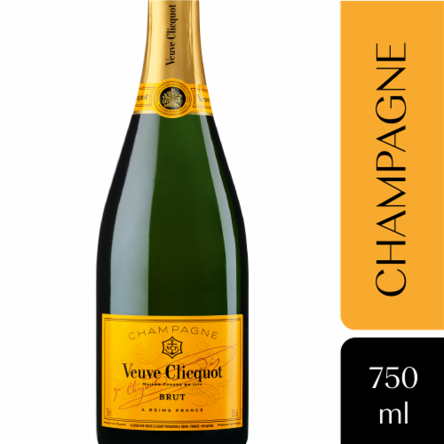 Veuve Clicquot Champagne Perspective: front