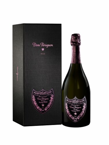Dom Perignon Rose Champagne Perspective: front