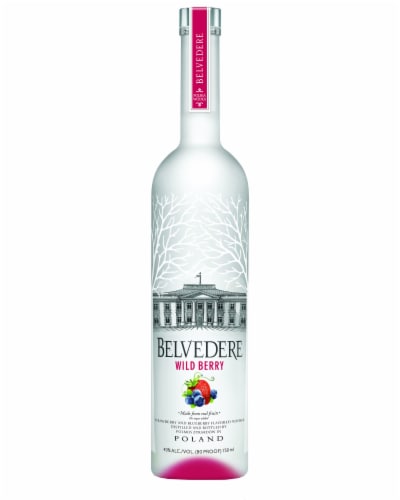 Belvedere Wild Berry Vodka Perspective: front