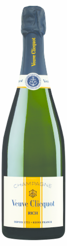 Veuve Clicquot Rich Champagne Perspective: front