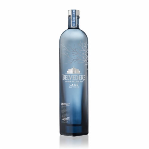 Belvedere Single Estate Rye Lake Bartezek Vodka Perspective: front