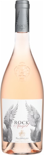 Chateau D'esclans Rock Angel Rose Wine Perspective: front