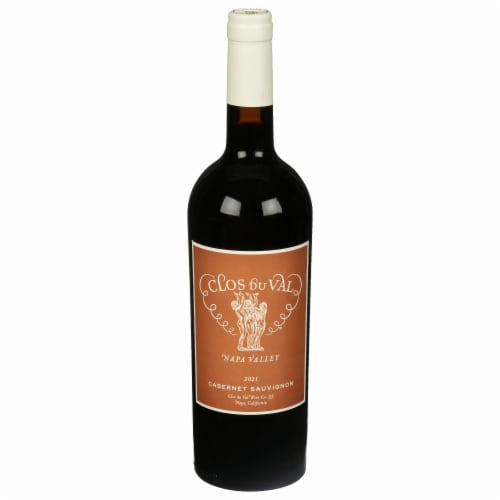 Clos Du Val Napa Valley 2021 Cabernet Sauvignon Perspective: front