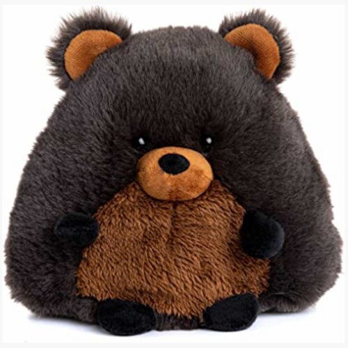 Kid's Preferred Sustain A-Mals Kai The Black Bear Plush Perspective: front