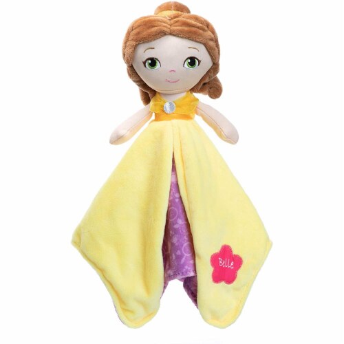 Disney Princess Belle Blanky Plush, 12" Perspective: front