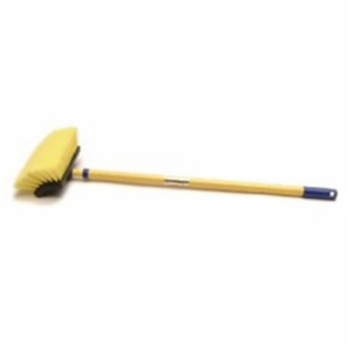 Laitner Brush LAI14081 Wash Brush - Bi-Level 8 in. Head, Soft Yellow Bristles with 33 to 60 i Perspective: front
