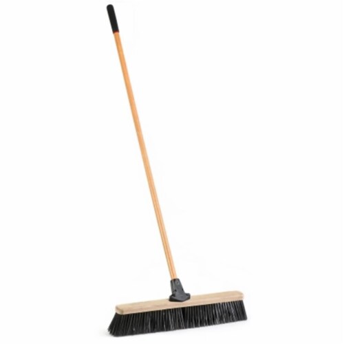 Cequent Laitner Company 1435A 24 in. Rough Surface Push Broom Perspective: front