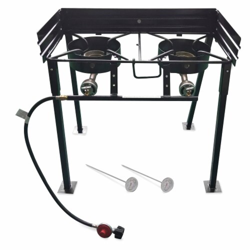 King Kooker CS29 30 Inch Heavy Duty Double Burner Outdoor Cooker