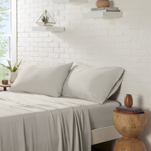 Serta Bamboo Sheet Set micro chip twin Perspective: front