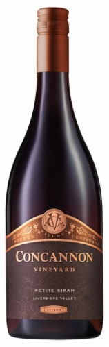 Concannon Founders Petite Sirah Red Wine Perspective: front