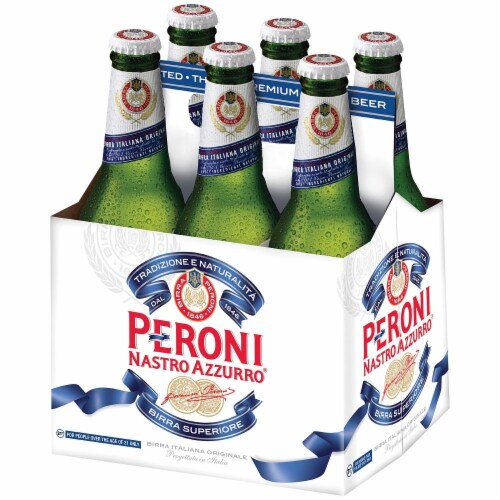 Peroni Nastro Azzuro Perspective: front