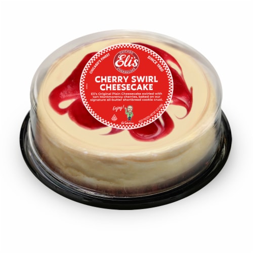 Eli's Cherry Swirl Cheesecake Perspective: front