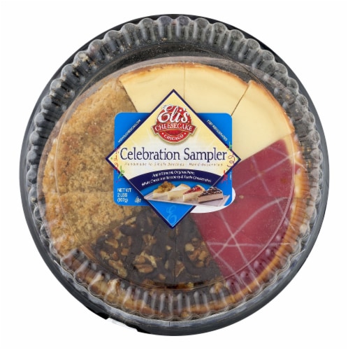 Eli's Celebration Sampler Cheesecake Perspective: front
