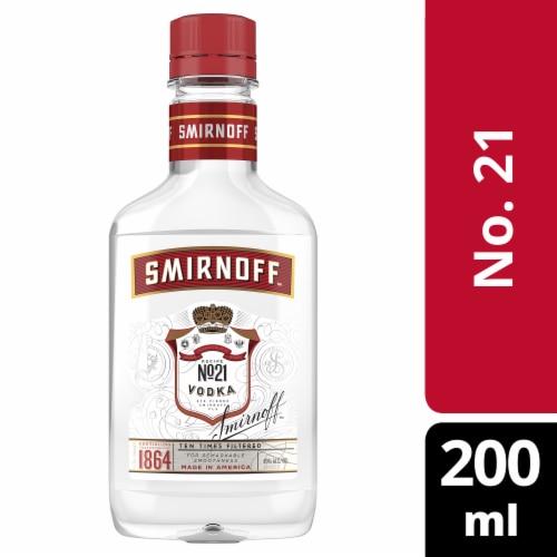 Smirnoff No. 21 Award-Winning Vodka Perspective: front