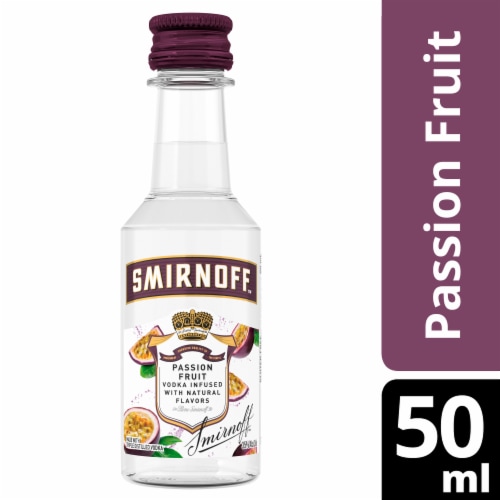 Smirnoff Passion Fruit (Vodka Infused With Natural Flavors) Perspective: front