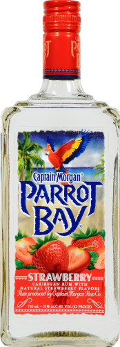 Captain Morgan Strawberry Rum Perspective: front