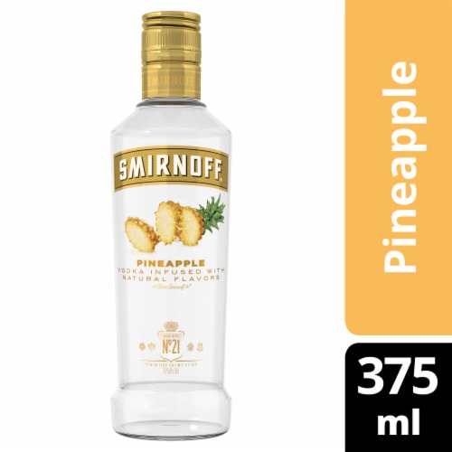 Smirnoff Pineapple (Vodka Infused With Natural Flavors), 375 mL Kroger