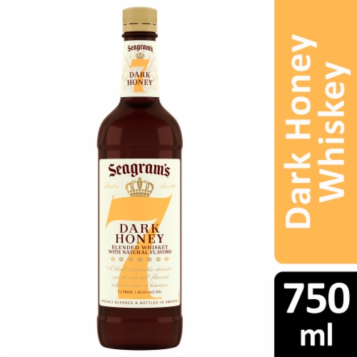 Seagram's® 7 Dark Honey Blended Whiskey Perspective: front