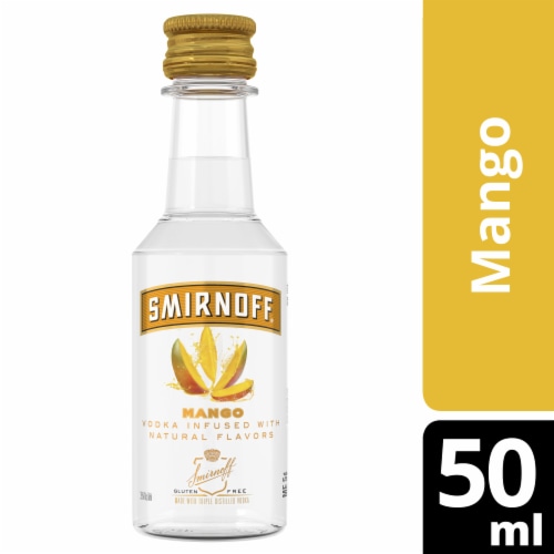 Smirnoff Mango (Vodka Infused With Natural Flavors) Perspective: front