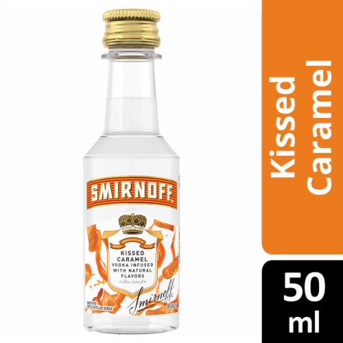 Smirnoff Vodka Kissed Caramel Perspective: front
