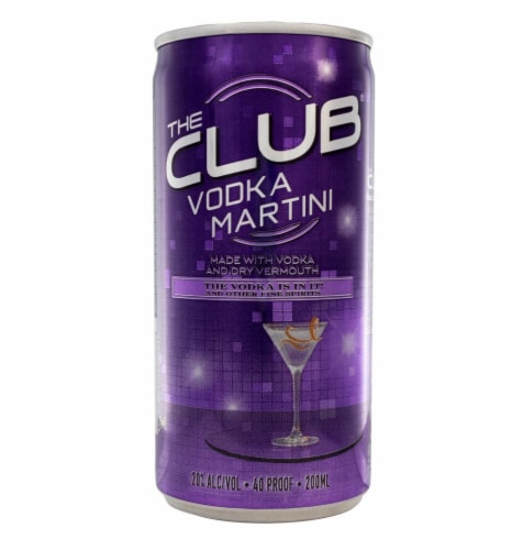 The Club Vodka Martini Perspective: front