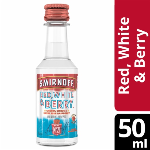 Smirnoff White & Berry (Vodka Infused With Natural Flavors), 50 mL - Kroger