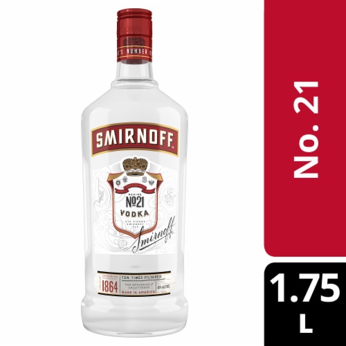 Smirnoff No. 21 Award-Winning Vodka Perspective: front