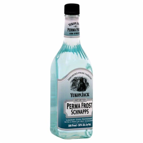 Yukon Jack Perma Frost Schnapps Perspective: front