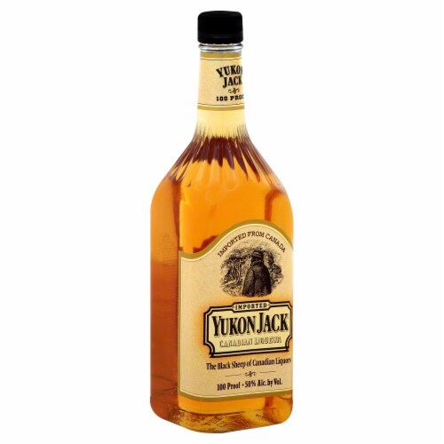 Yukon Jack Canadian Liqueur Perspective: front