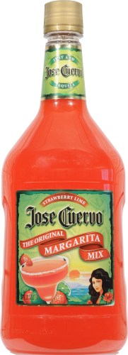 Jose Cuervo Strawberry Margarita Mix Perspective: front
