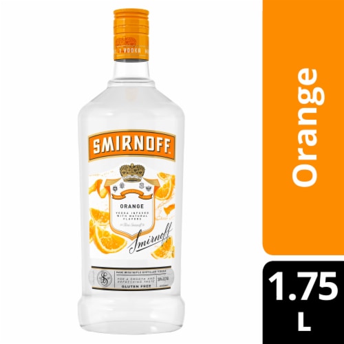 Smirnoff Vodka Orange Perspective: front
