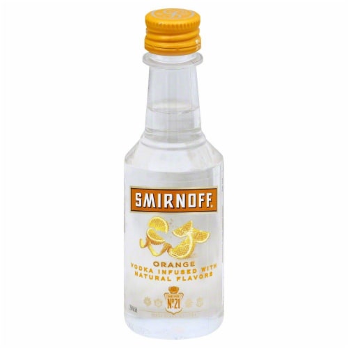 Smirnoff Orange Vodka Perspective: front