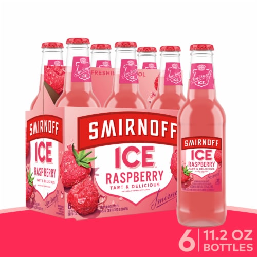 Smirnoff Ice Raspberry Perspective: front