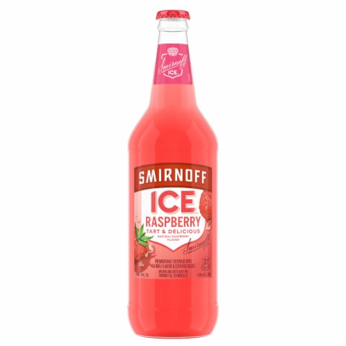Smirnoff Ice Raspberry Sparkling Drink Perspective: front