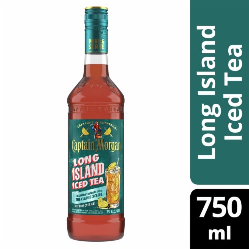 Captain Morgan Cocktail CM Long Island Ice Tea Perspective: front