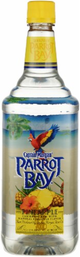 Captain Morgan Parrot Bay Pineapple Caribbean Rum Perspective: front