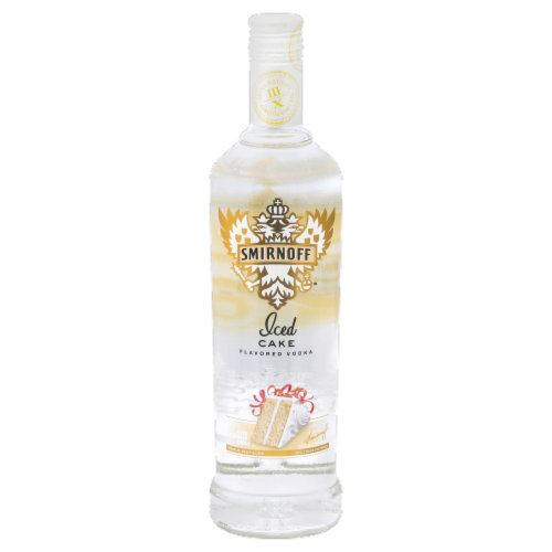 Smirnoff Iced Cake Flavored Vodka Perspective: front