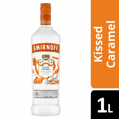 Smirnoff Kissed Caramel (Vodka Infused With Natural Flavors), 1 L