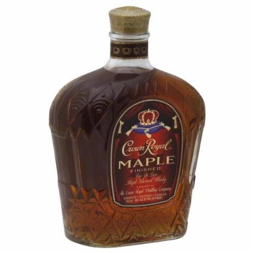 Crown Royal Maple Finished Canadian Whisky Perspective: front