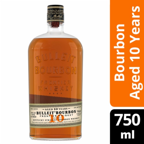 Bulleit Whiskey - American Bourbon 10YO Perspective: front