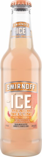 Smirnoff Ice Peach Bellini Perspective: front