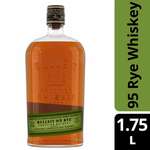 Bulleit 95 Rye Whiskey Perspective: front