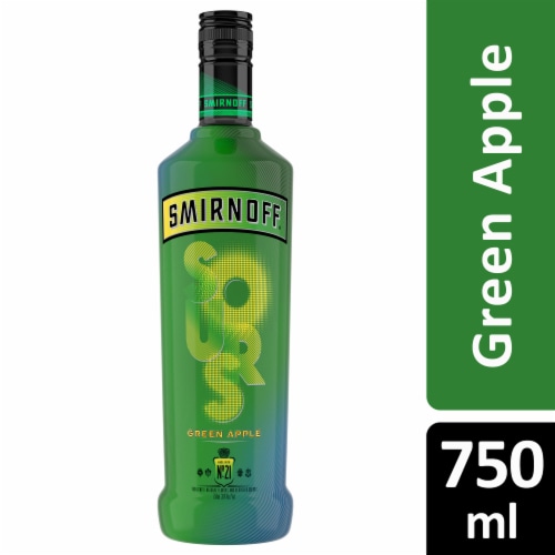 Smirnoff Sours Green Apple Vodka, 750 mL - Kroger