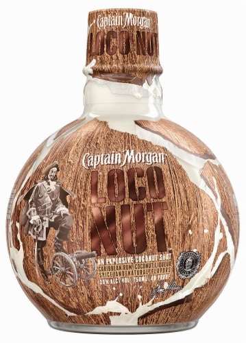 Captain Morgan LocoNut Coconut Shot Perspective: front