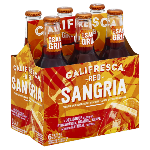 Califresca Red Sangria Coolers Perspective: front