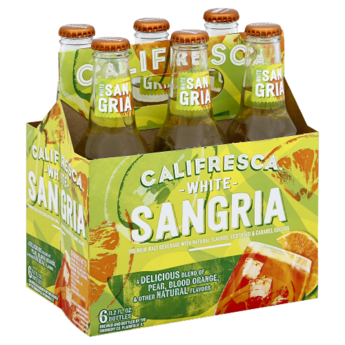 Califresca White Sangria Coolers Perspective: front
